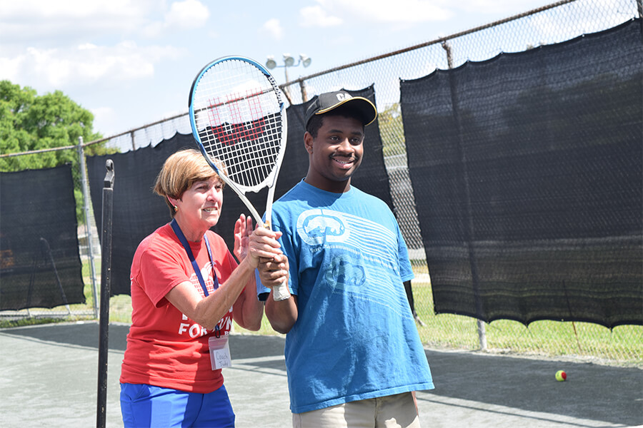 Play Tennis License Plate Provides Foundation of Support, Love for ...